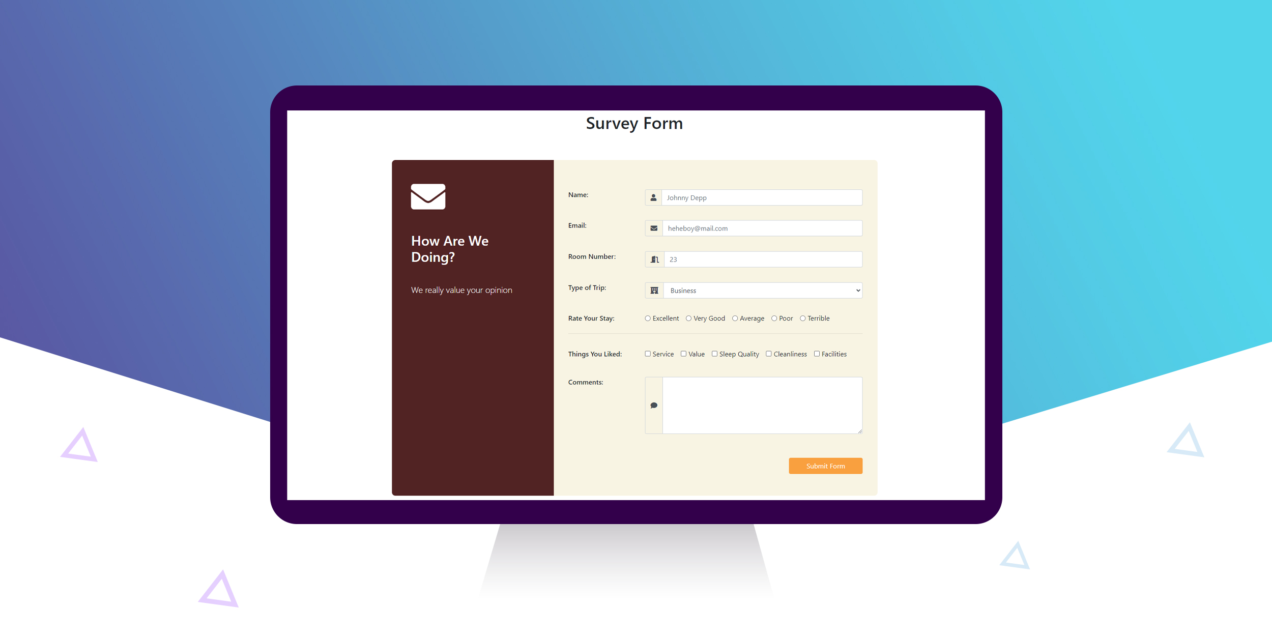 survey form